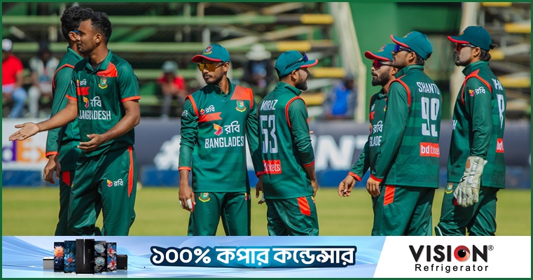 বাংলাদেশের নিয়ন্ত্রিত বোলিংয়ে দুইশর আগে থেমেছে জিম্বাবুয়ে
